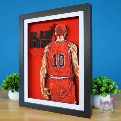 KALA HOME Studio – Hanamichi Sakuragi #02 3D Decorative Painting Slam Dunk