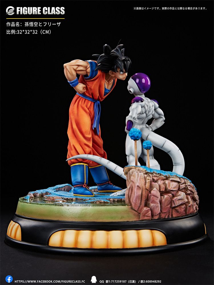 Goku X Frieza resin statue FC Studio anime figure
