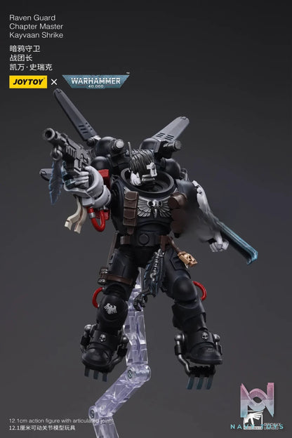 JOYTOY – 1/18 Raven Guard Chapter Master Kayvaan Shrike JT6427 (Licensed)