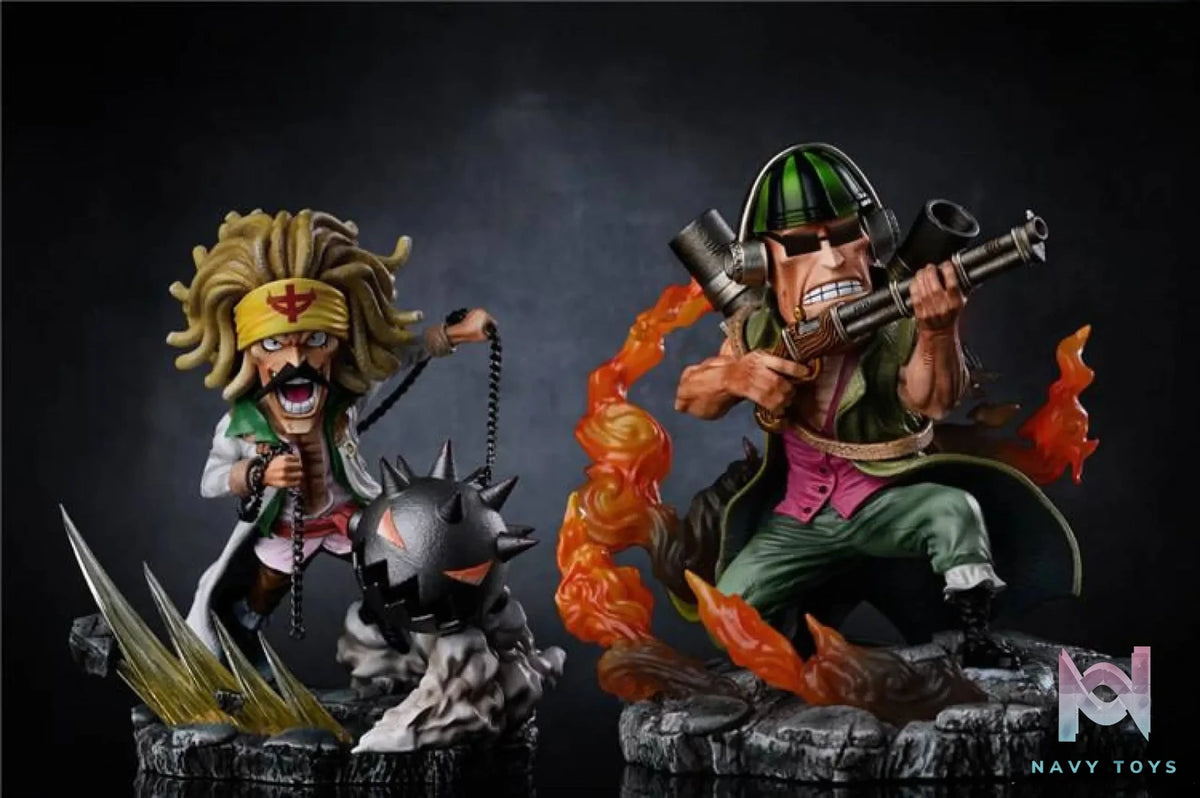 G5 Studio – One Piece The Whitebeard Pirates – Rakuyo and Curiel