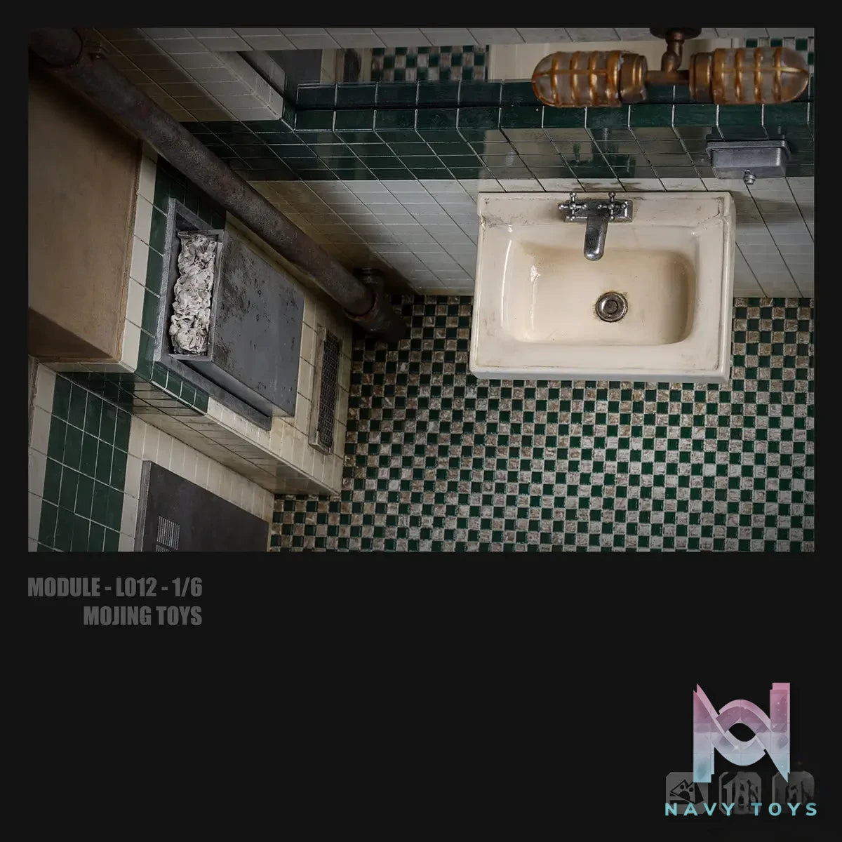 MOjingToys – 1/6 Modular Series – JOKER Bathroom Scene Base L012 (Licensed)