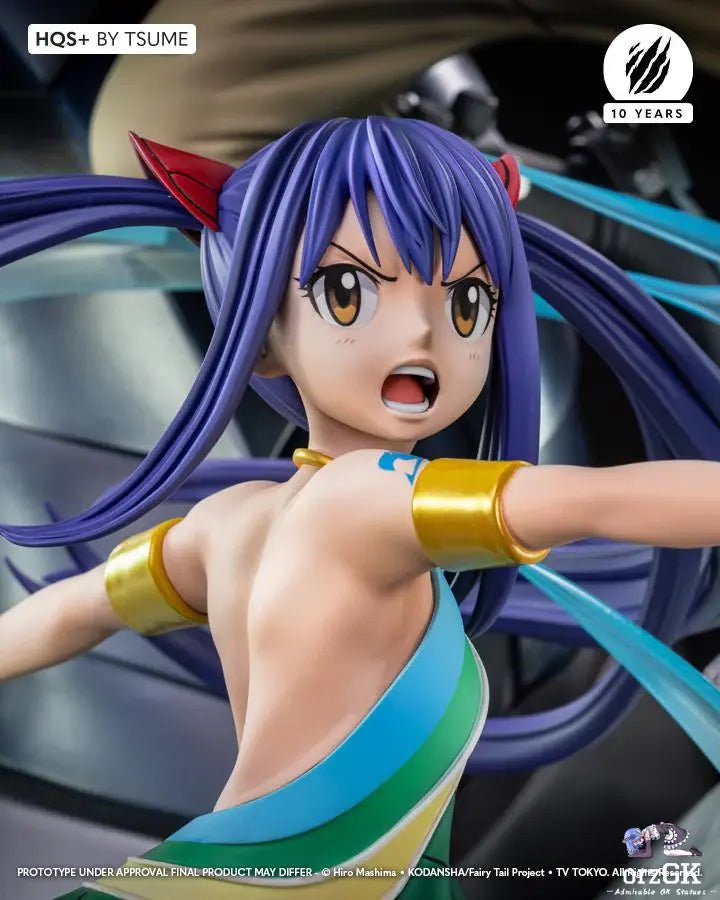 Tsume Studio - Fairy Tail HQS Gajeel & Wendy Limited Statue (Licensed) resin statue Navy Toys anime figure