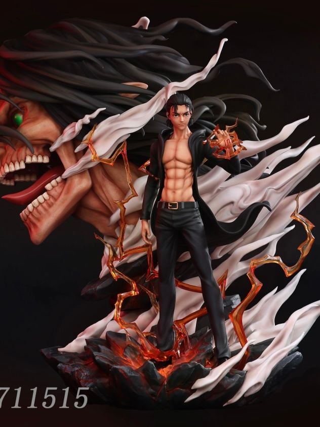 Eren Yeager - Attack On Titan - Fei Mao Ying Ri Studio resin statue Fei Mao Ying Ri Studio anime figure