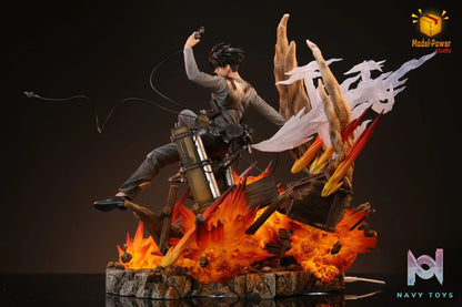 Model Power Studio – Attack on Titan #6 Street Fighting Levi Ackerman