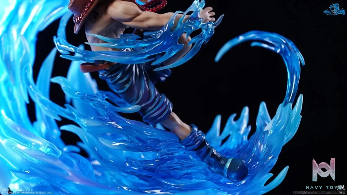 Po Lang Studio - One Piece Portgas D. Ace Dual Version resin statue Navy Toys anime figure