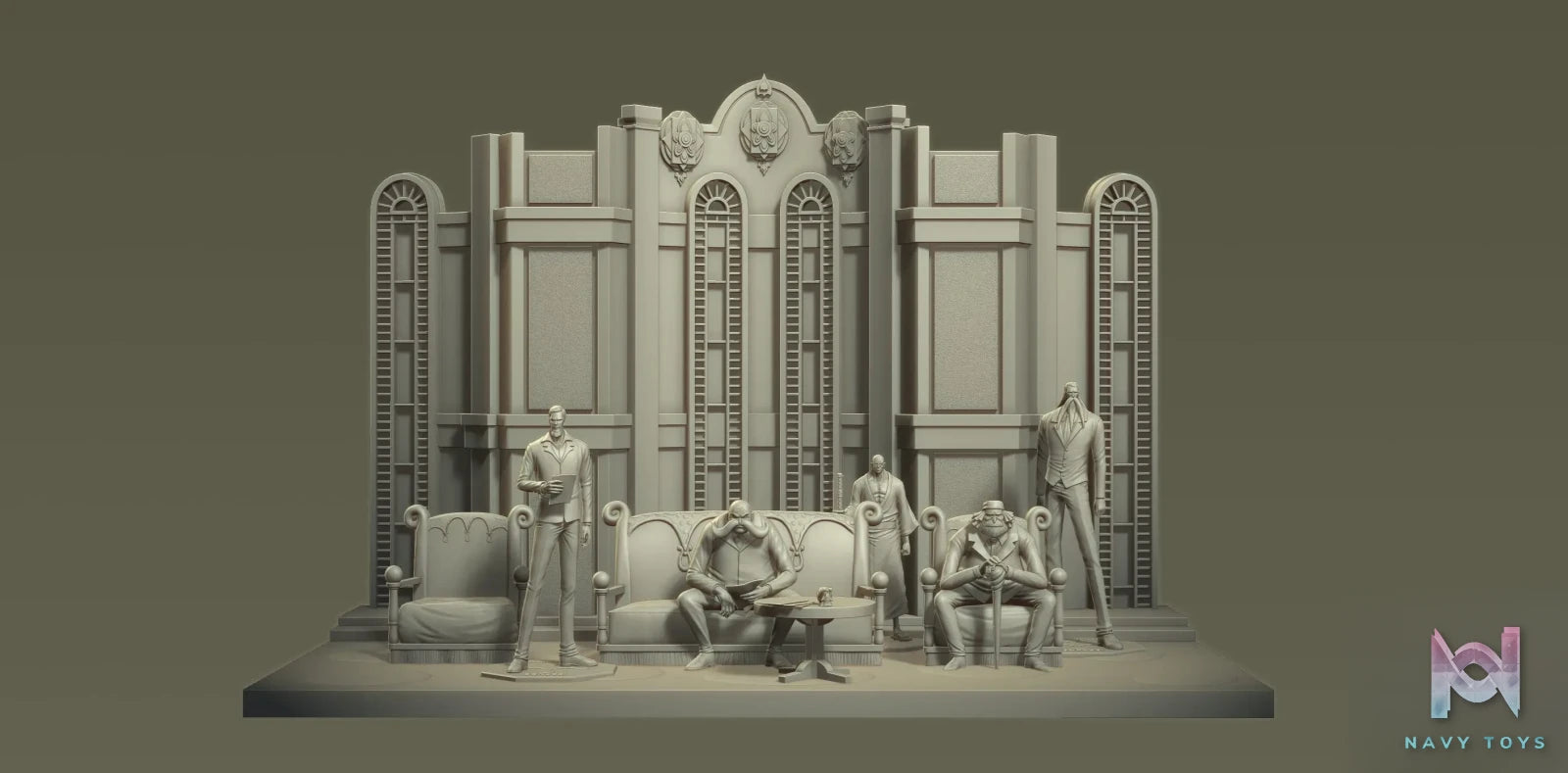 New Century Studio – One Piece Five Elders