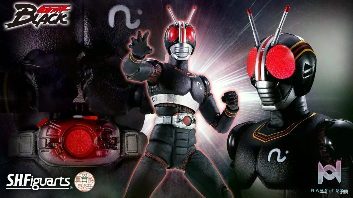BANDAI SPIRITS – S.H.Figuarts (SHINKOCCHOU SEIHOU) MASKED RIDER BLACK KINGSTONE FLASH EDITION (FIRST RELEASE) (Licensed)