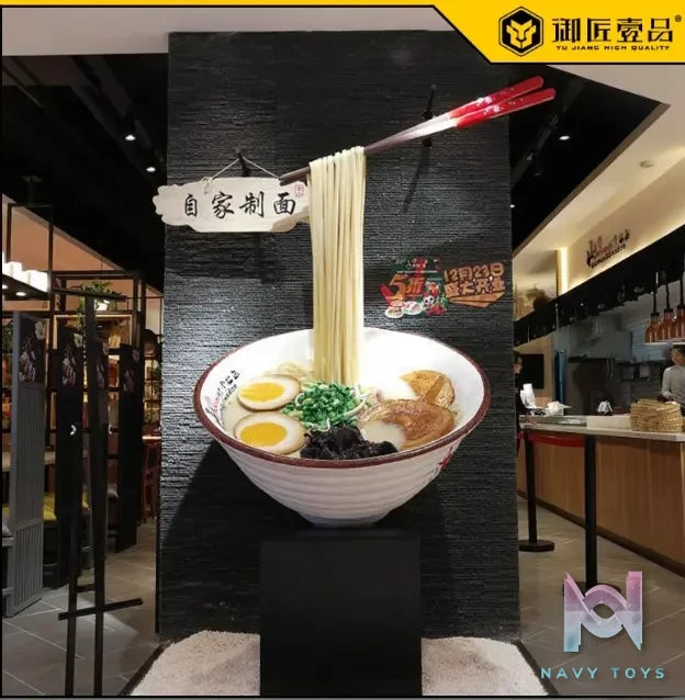 Royal Craftsman Studio – Simulation Large Ramen Model Large Scale Sculpture