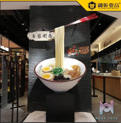 Royal Craftsman Studio – Simulation Large Ramen Model Large Scale Sculpture