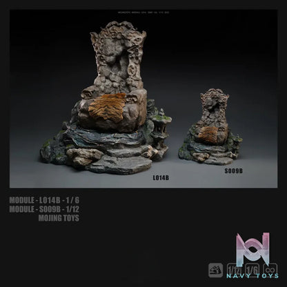 MOjingToys – 1/12 X 1/6 Module Series Water Curtain Cave Diorama Base S009 L014 (Licensed)