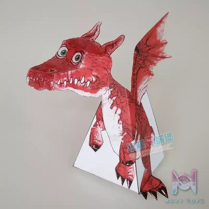 Qian Zhi Lu Studio – Animal Series Visual illusion 3D Paper Model DIY