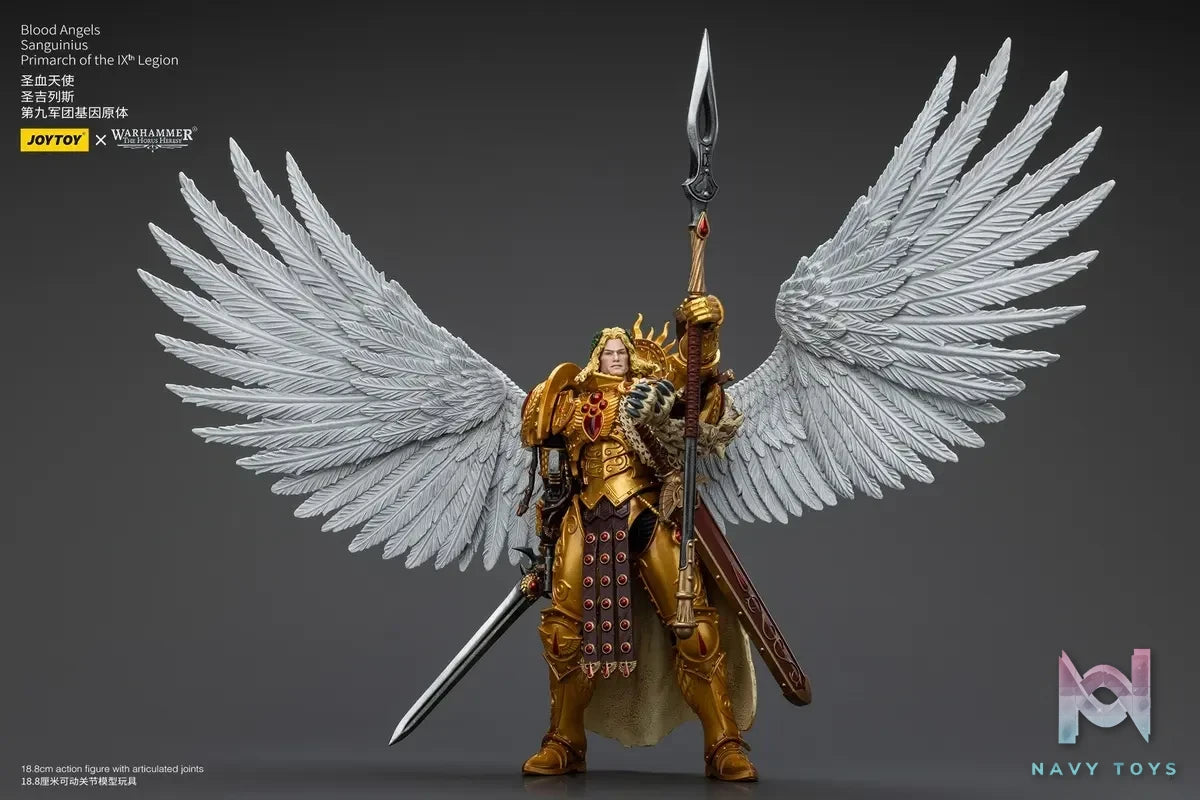 JOYTOY Studio – Warhammer ‘The HorusHeresy’ Blood Angels Sanguinius Primarch of the lXth Legion JT00218 (Licensed)