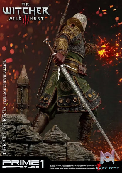 Prime 1 Studio – Premium Masterline The Witcher 3: Wild Hunt Geralt of Rivia Skellige Undvik Armor PMW3-07 PMW3-07EX (Licensed)
