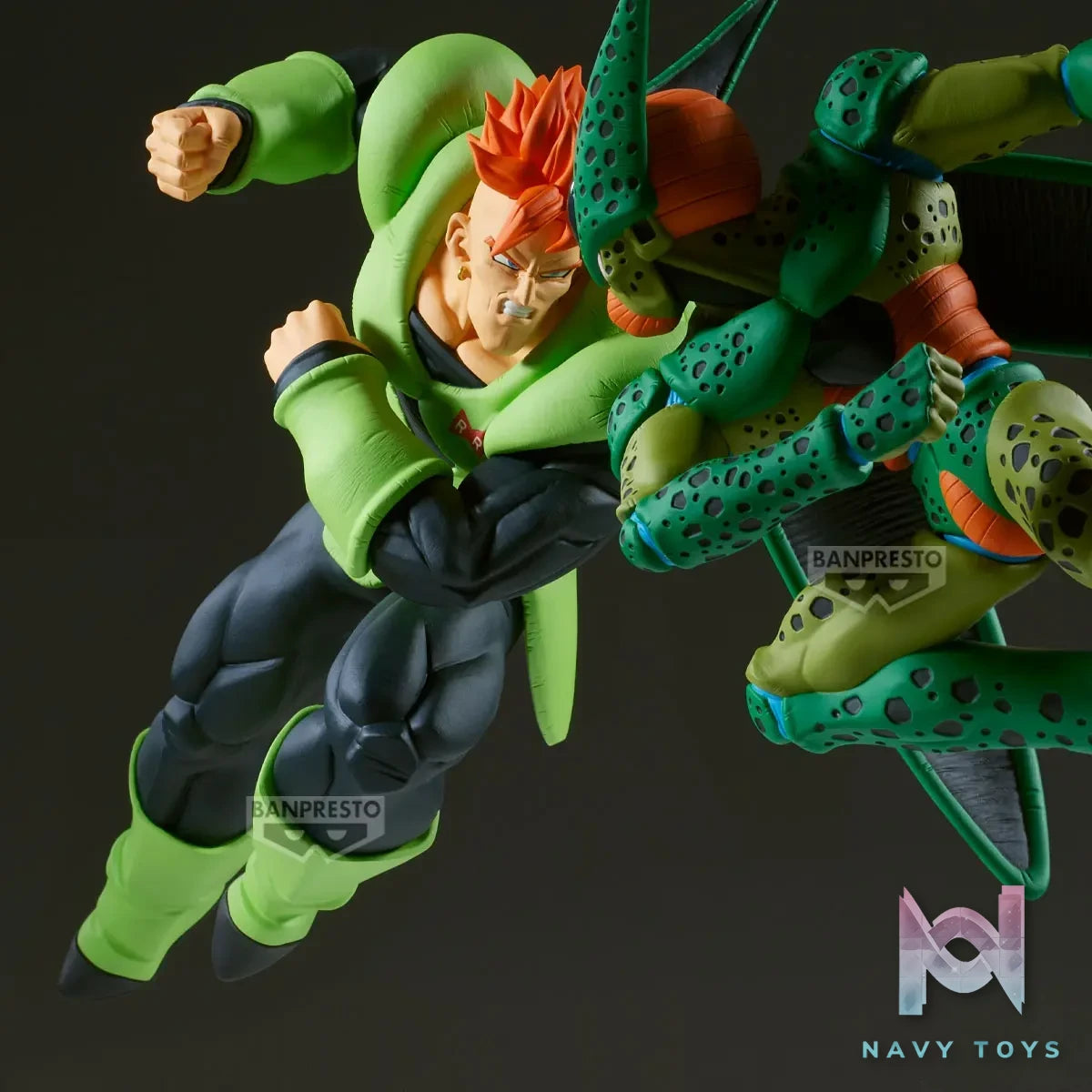 BANPRESTO – Dragon Ball Z Match Makers Android 16 VS Cell (Licensed)