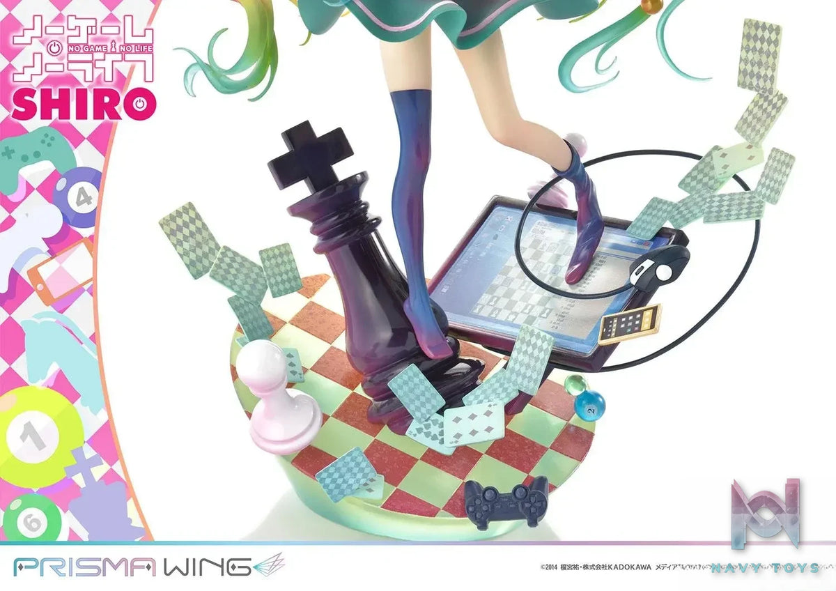 Prime 1 Studio & PRISMA WING Collection – NO GAME NO LIFE Shiro PWNGNL-01P (Licensed)