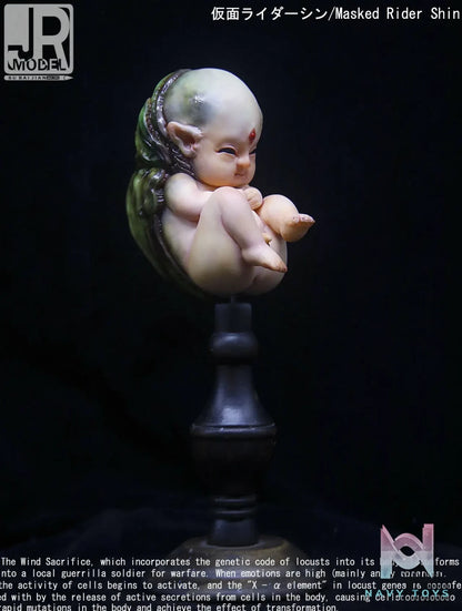 JRMODEL Studio – Kamen Rider Real Head Sculpture Fridge Magnet Series