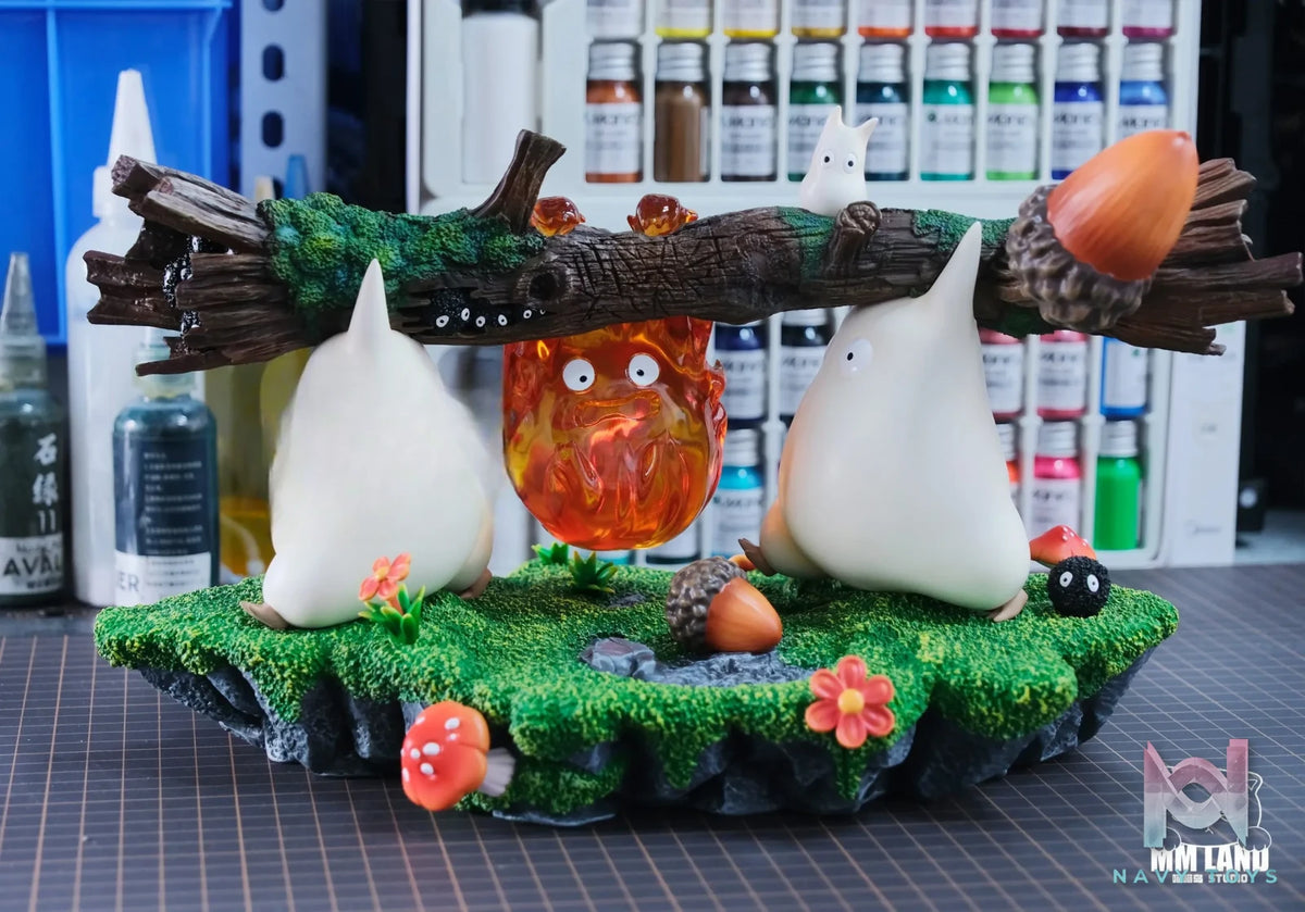 MMLAND Studio – Calcifer X Totoro Howl’s Moving Castle X My Neighbor Totoro
