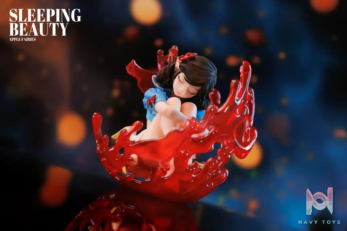 Weartdoing Studio – Original Sleeping Beauty-Apple Fairies-Red & Black & Green (Licensed)