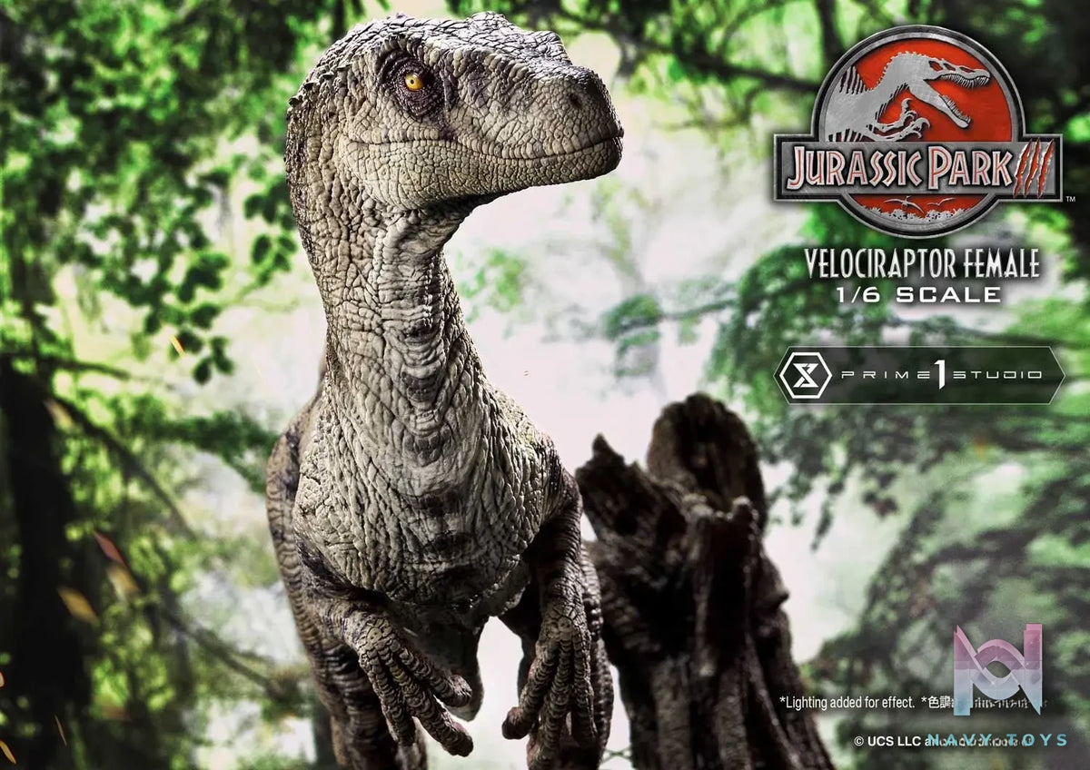 Prime 1 Studio – Legacy Museum Collection Jurassic Park III (Film) Velociraptor Female LMCJP-11 LMCJP-11S (Licensed)