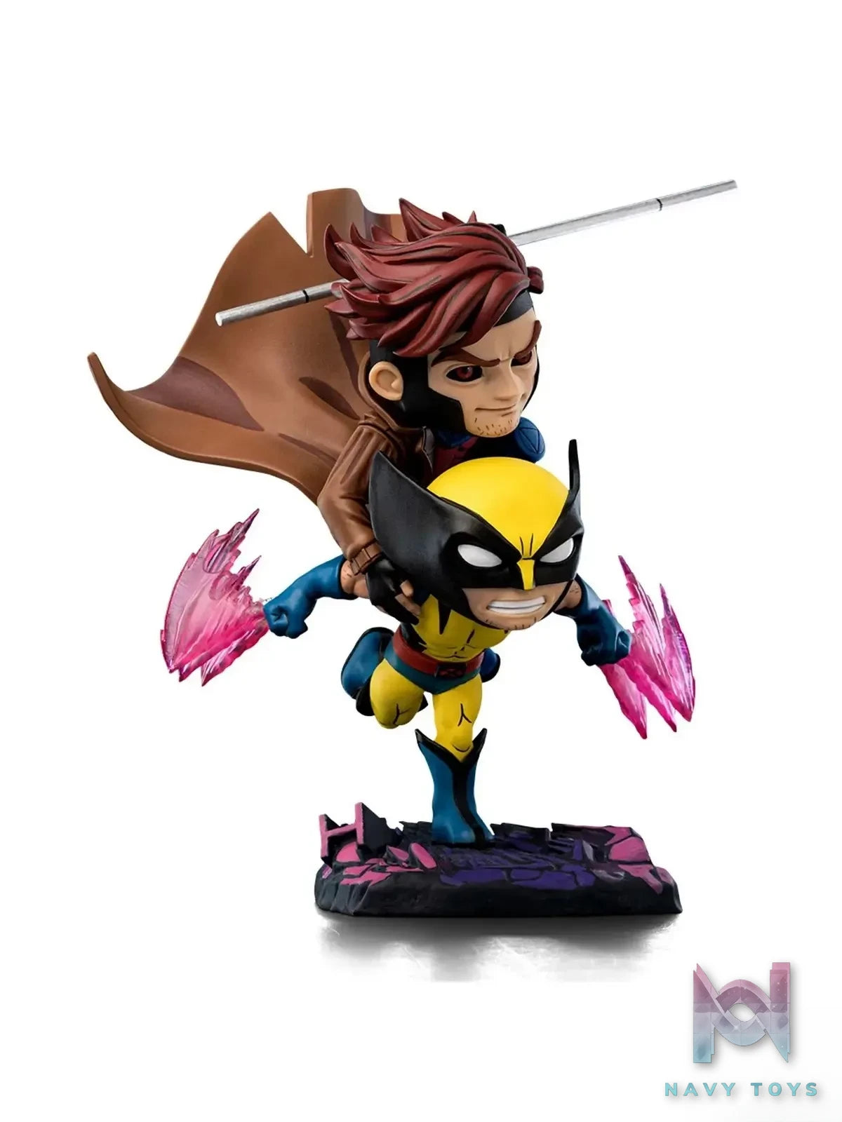 Iron Studio – Marvel MiniCo Series X-Men 97 Gambit and Wolverine MARCAS112124-MC (Licensed)