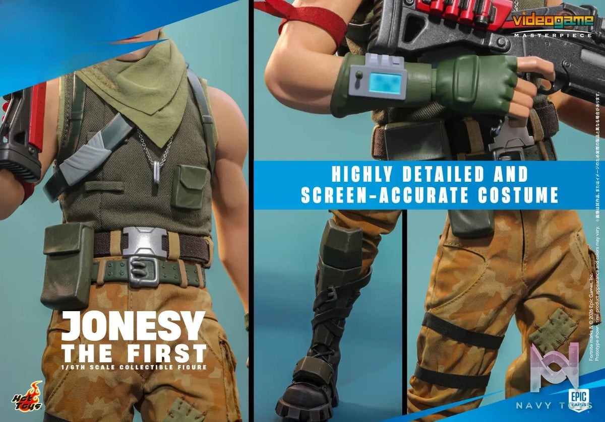 Hottoys – Fortnite Jonesy The First 1/6th scale Collectible Figure VGM85 (Licensed)