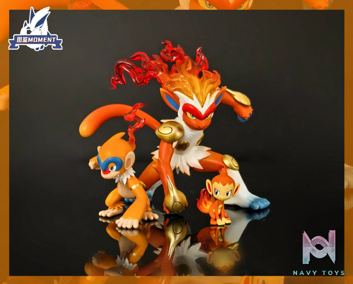 MOMENT Studio – Infernape Evolution Group Pokémon