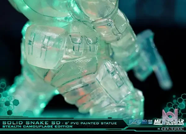 First 4 Figures – Metal Gear Solid – Solid Snake SD 8″ PVC Painted statue (Licensed)