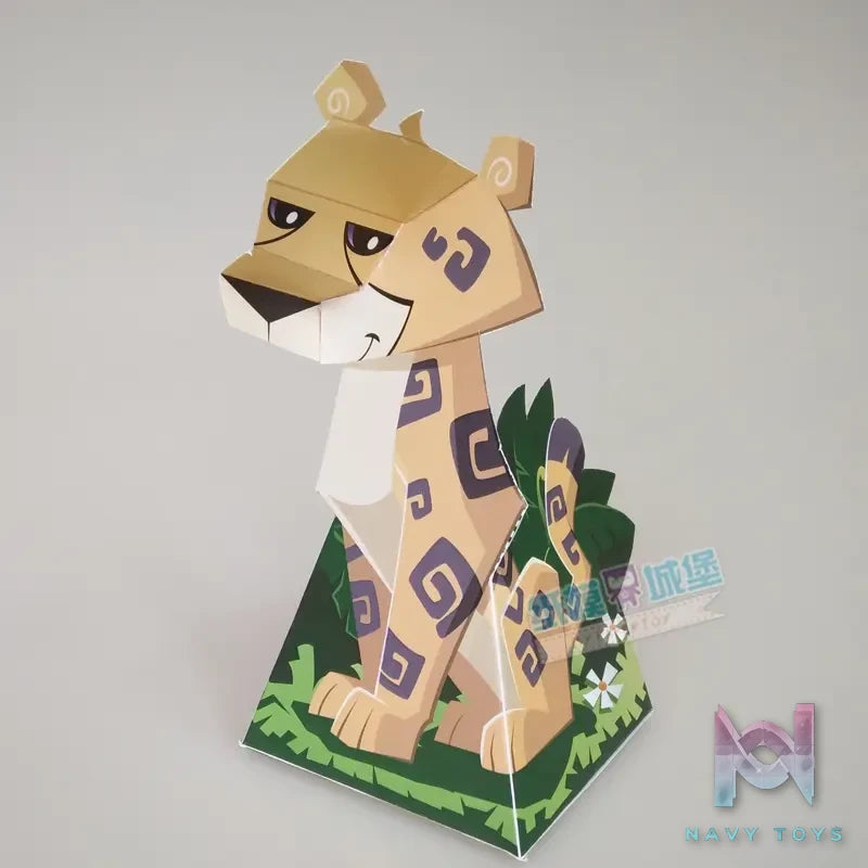 Qian Zhi Lu Studio – Animal Series Visual illusion 3D Paper Model DIY