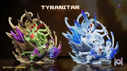 Tyranitar Family - Pokemon - Black Rose Studio resin statue Black Rose Studio anime figure