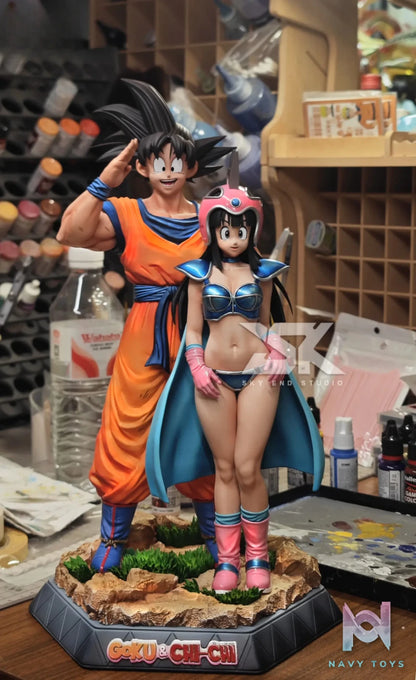 Sky End Studio – Goku Youth x Chichi Youth Dragon Ball