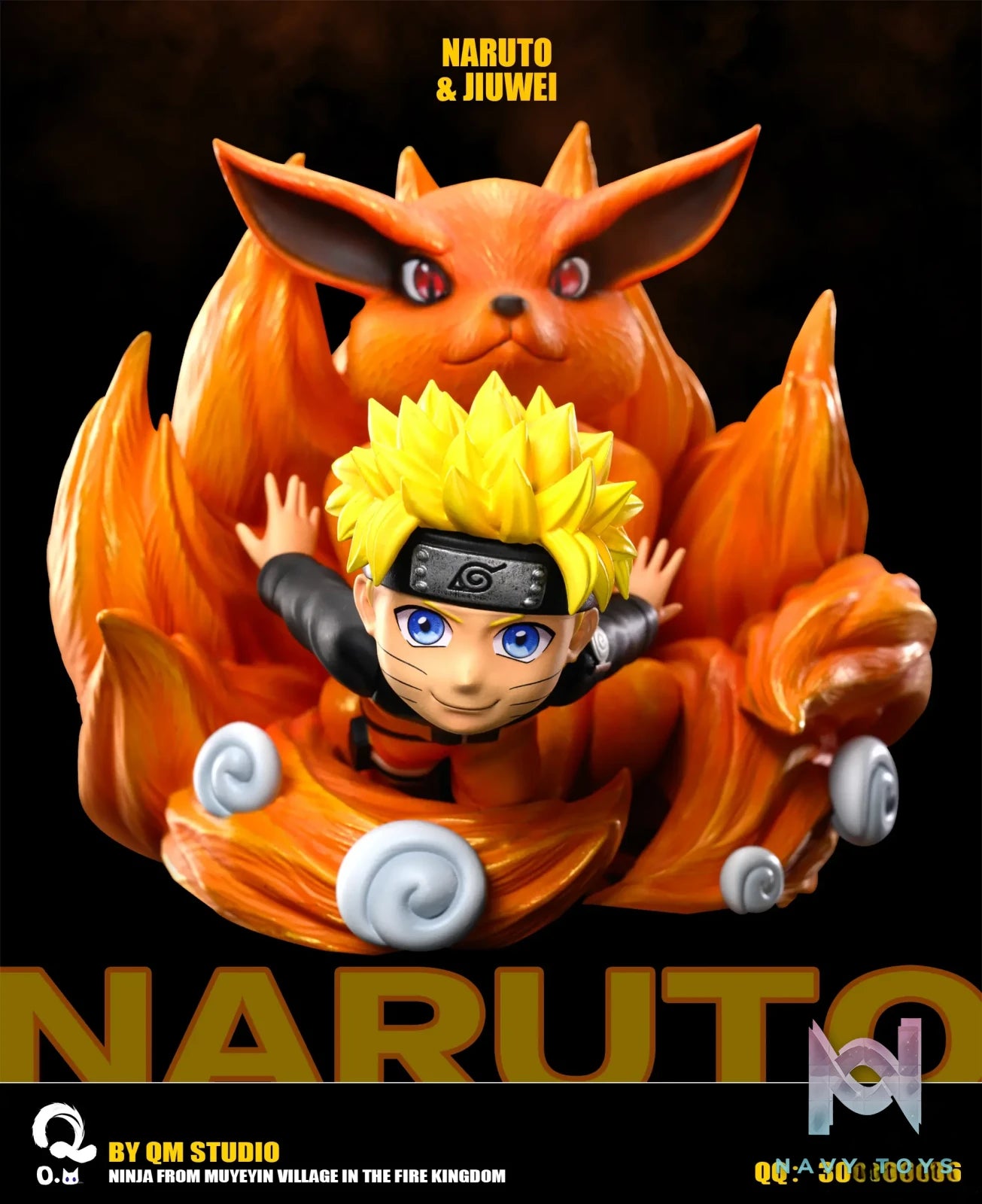 QM Studio – Naruto Q Version Nine-Tailed Naruto