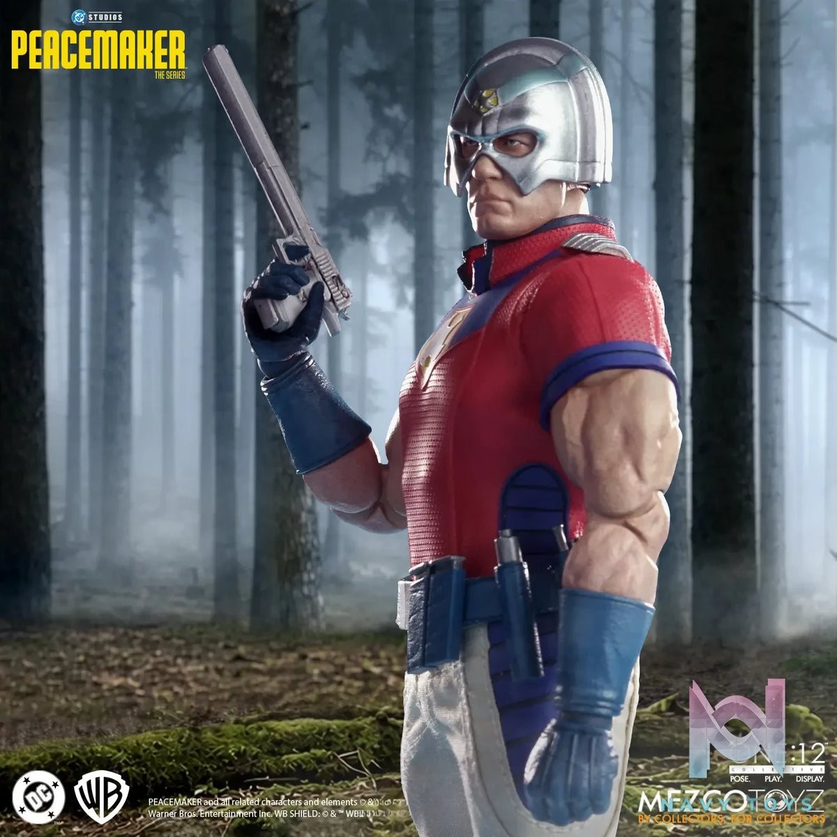Mezco Studio – Peacemaker 1/12 Action Figure (Licensed)