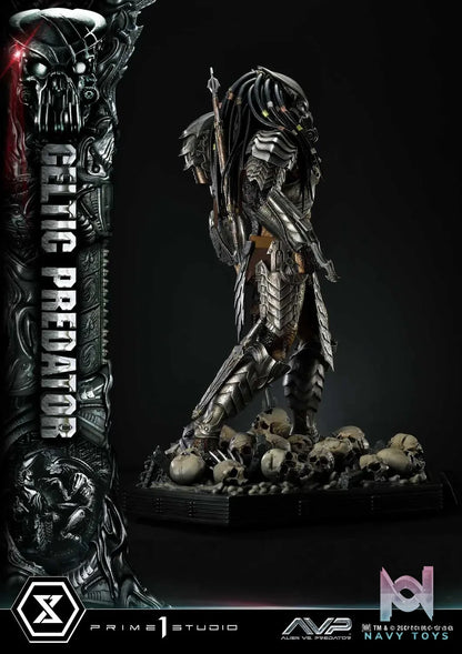 Prime 1 Studio Museum Masterline Alien vs. Predator Celtic Predator MMPR-05 MMPR-05S