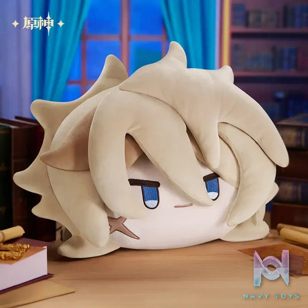 miHoYo – Genshin Impact Varka Knight of Boreas Big Head Plush Cushion (Licensed)
