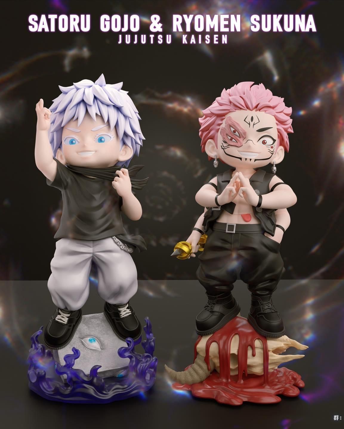 Gojo Satoru & Ruymen Sukuna - Jujutsu Kaisen - Ninety Seven Studio resin statue NINETY SEVEN Studio anime figure