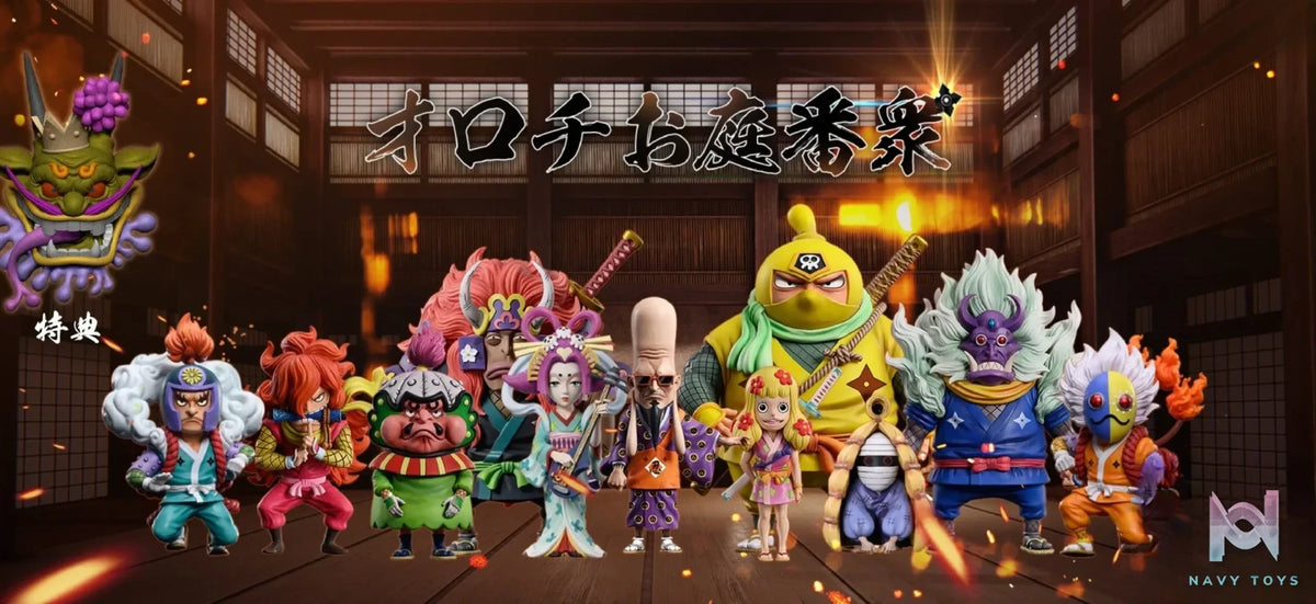 YZ Studio – One Piece Orochi_Oniwabanshu Raijin & Fujin
