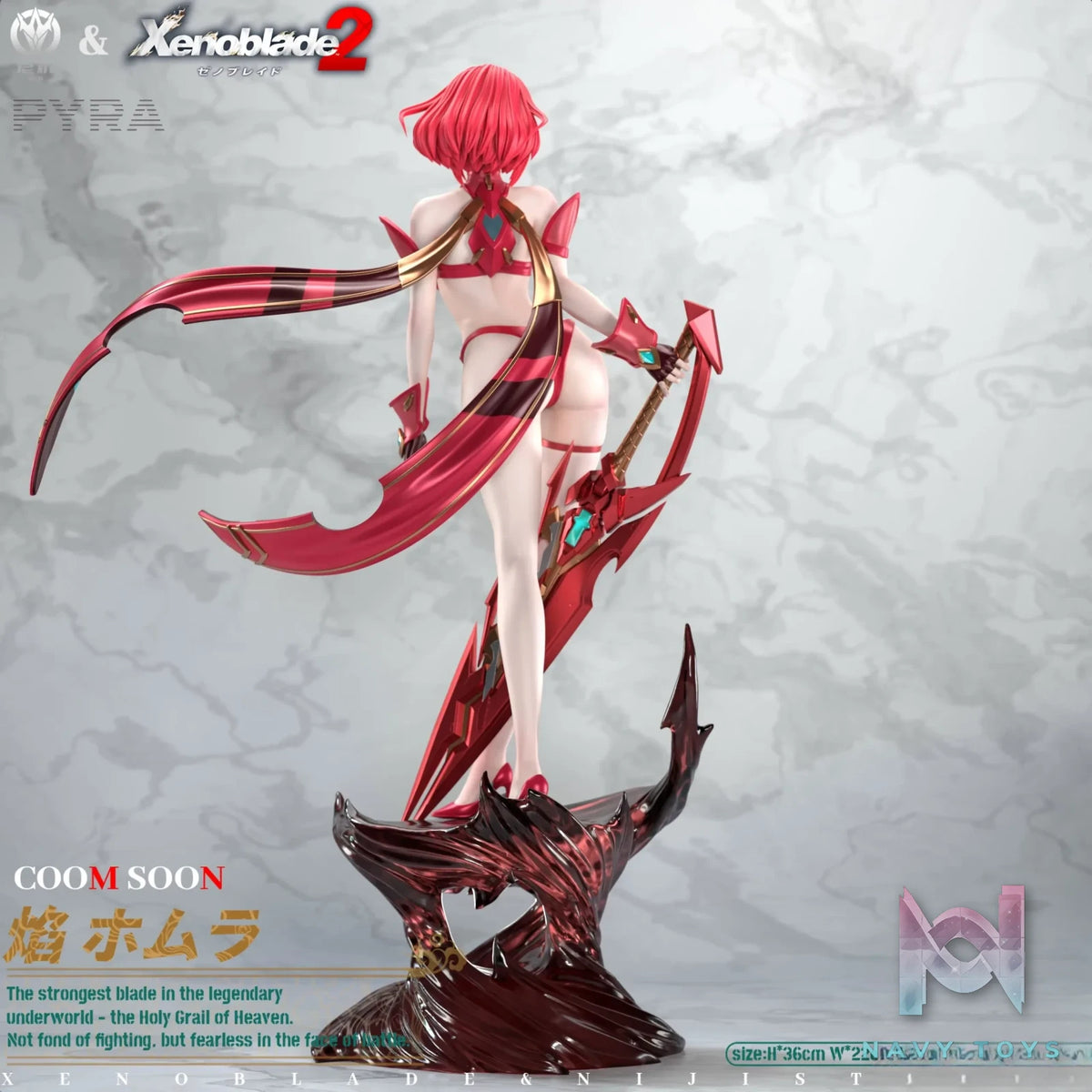 Ni Ji Studio – Xenoblade Chronicles 2 Female Character Statue Series #2 Pyra