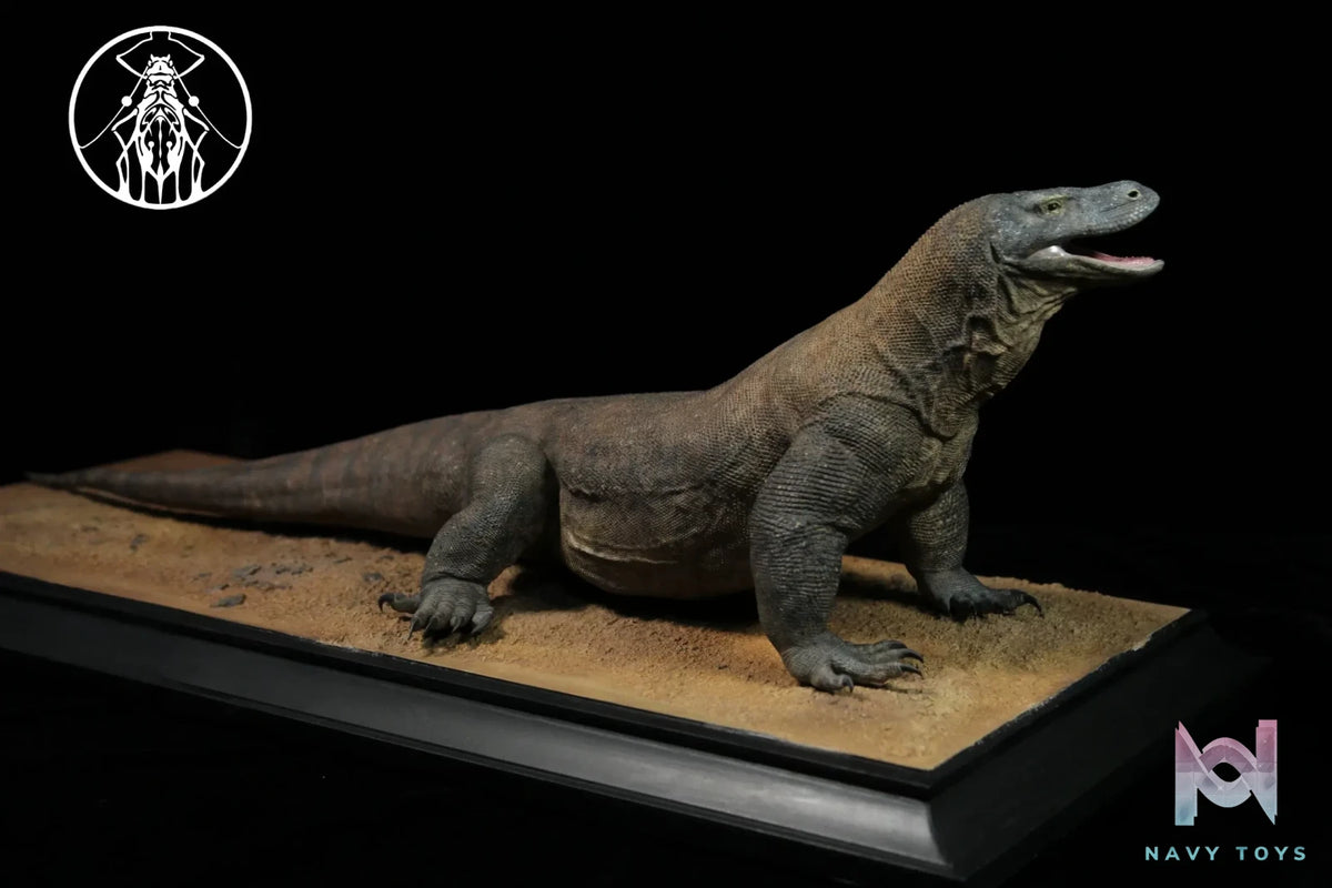 Aphid Studio – Komodo Dragon – Open Mouth Version Statue (Licensed)