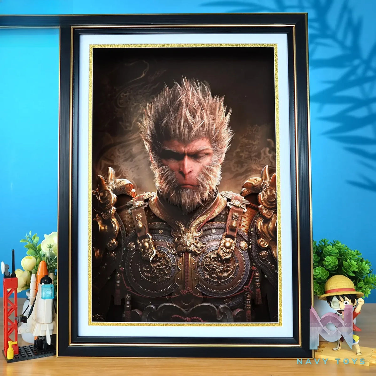 KALA HOME Studio – The Destined One 3D Decorative Painting Black Myth Wukong