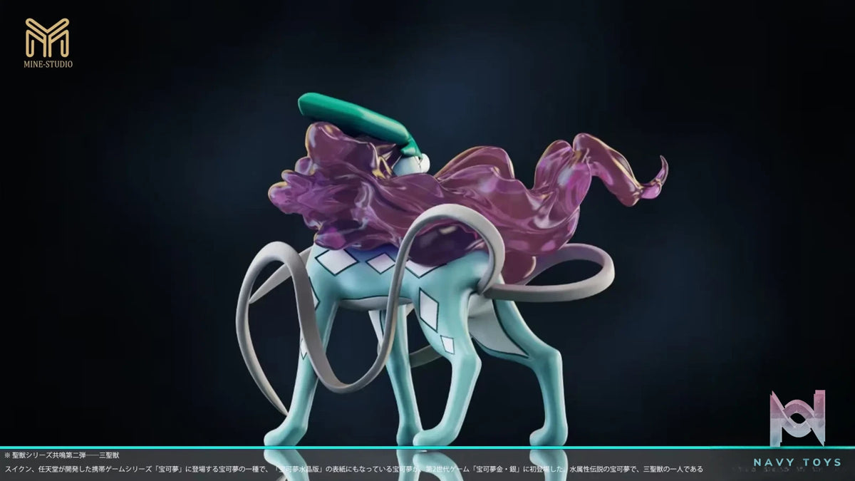 Mine Studio – Pokémon Legendary Pokémon #2 Three sacred Entei & Suicune & Raikou