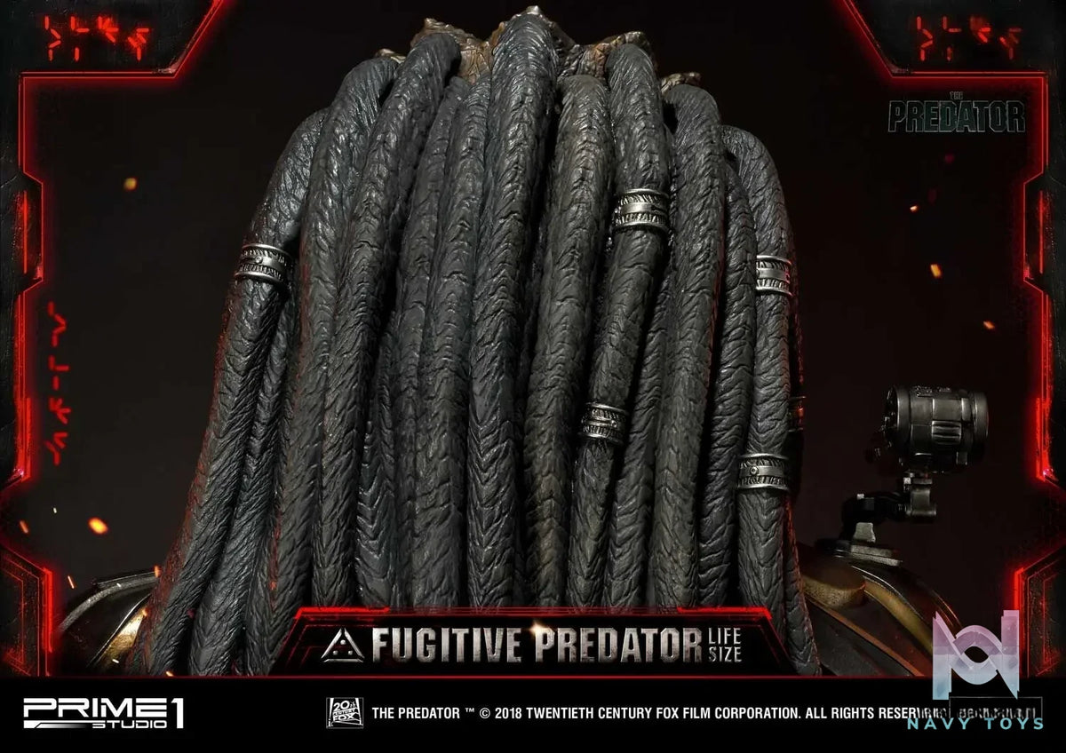 Prime 1 Studio – Life Size Bust The Predator (Film) Fugitive Predator LSTPR-01 LSTPR-01DX (Licensed)