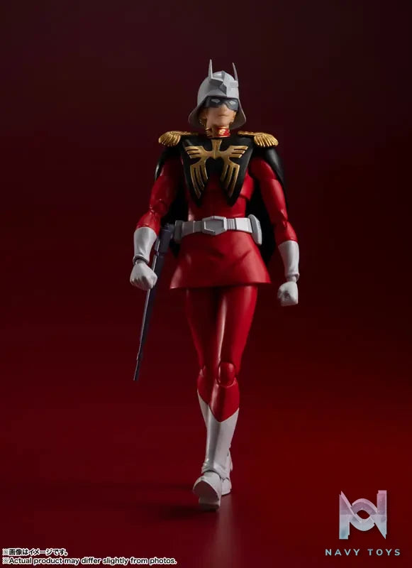 BANDAI SPIRITS – S.H.Figuarts Char Aznable “Mobile Suit Gundam” (Licensed)