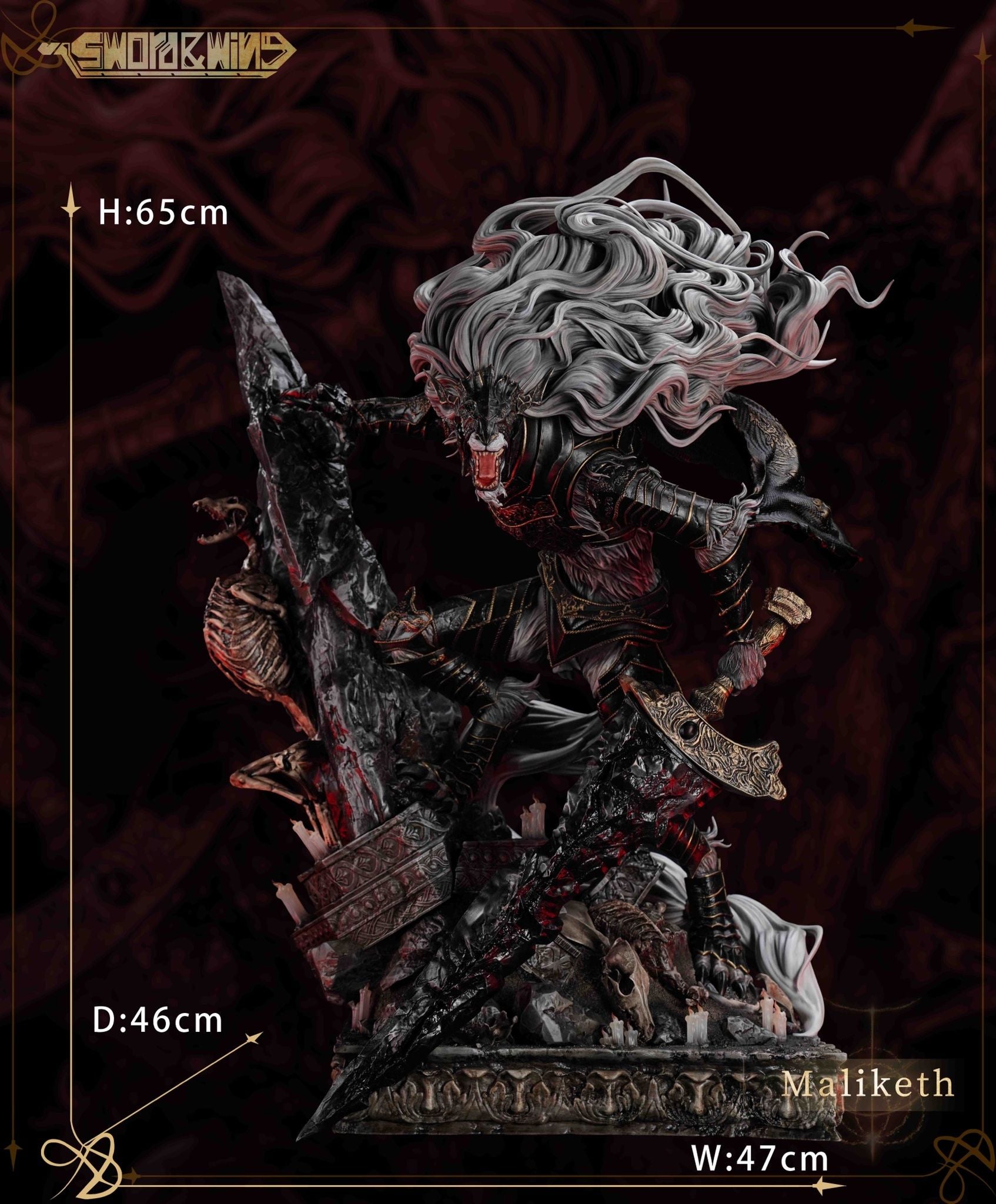 Maliketh - Elden Ring - Sword & Wing Studio resin statue Sword & Wing Studio anime figure
