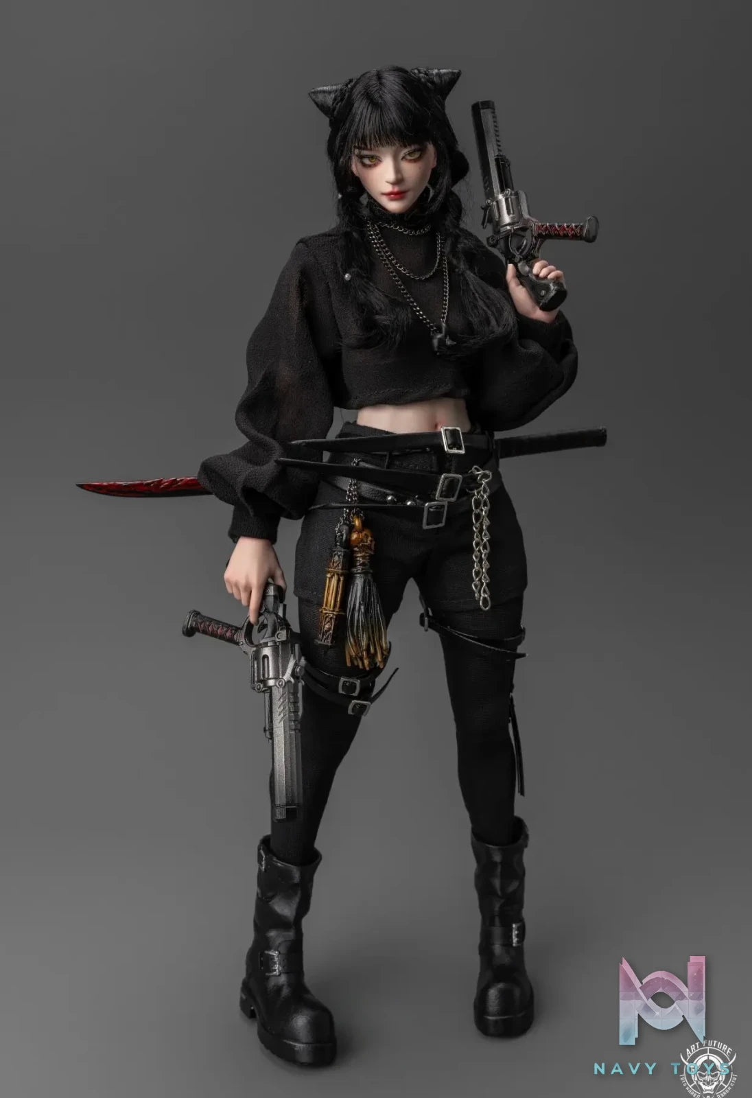 ART FUTURE – Sword Princess Cat Girl 1/6 Scale Action Figure (Licensed)