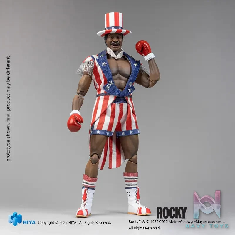 HIYA Toys – Apollo Creed 1/12 Scale Action Figure ESR0171 (Licensed)