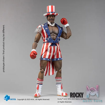 HIYA Toys – Apollo Creed 1/12 Scale Action Figure ESR0171 (Licensed)