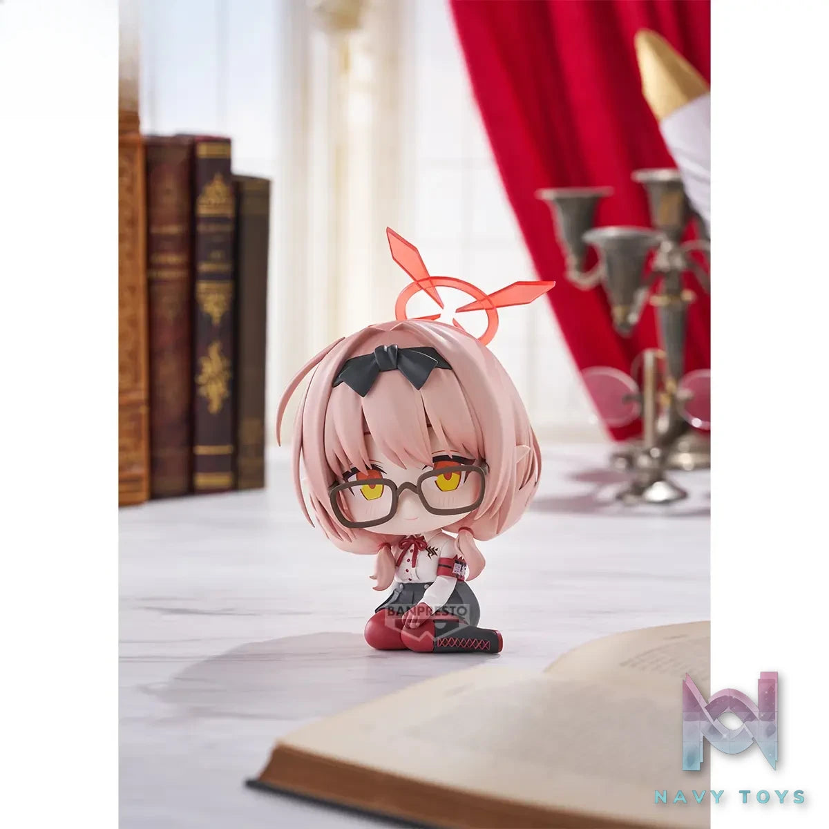BANPRESTO – Blue Archive Sitting Pose Figure Hinomiya Chinatsu Scale Figure (Licensed)