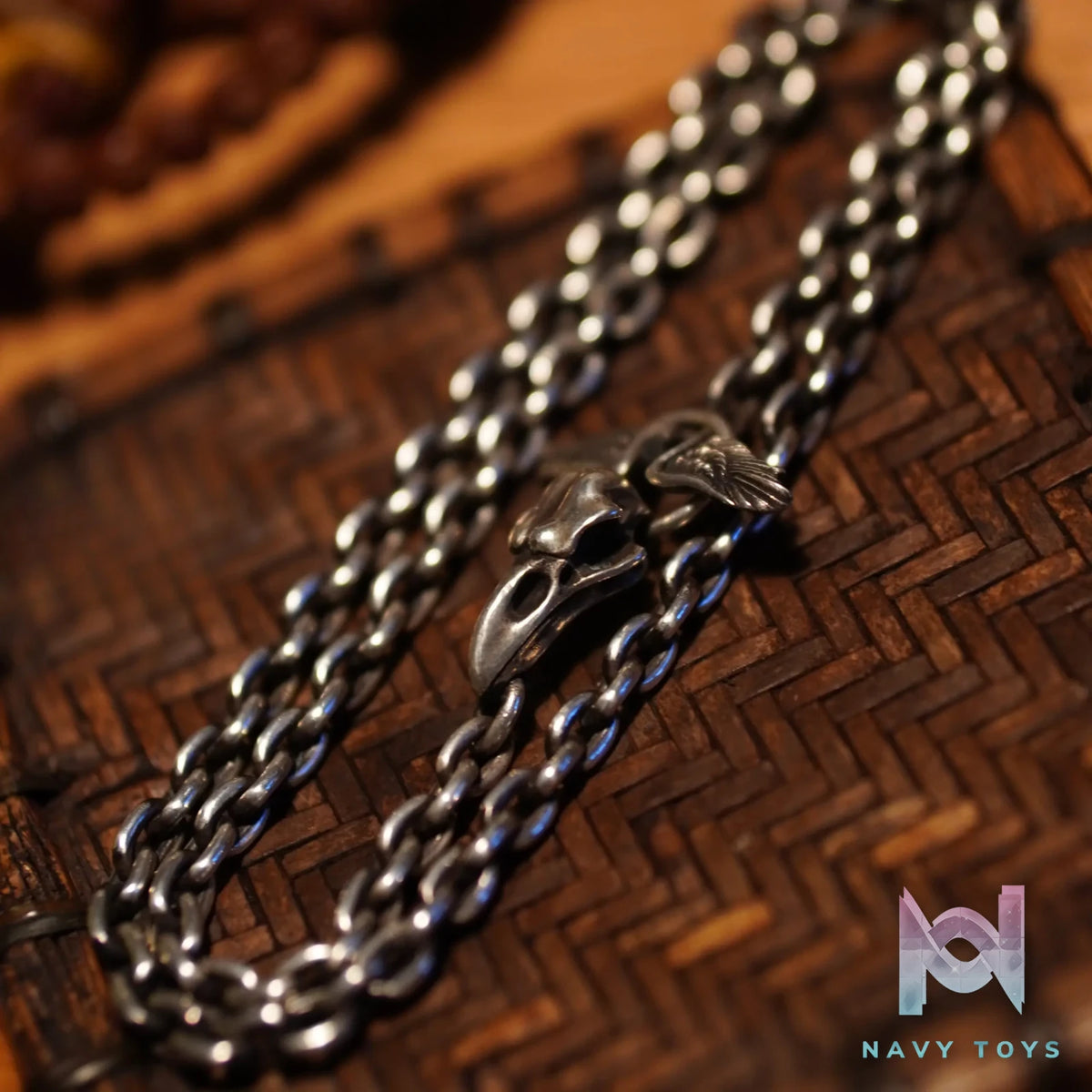 Raven Studio (silver jewelry) – Original Design 5.5mm Raven Exclusive Curb Chain Necklace Original