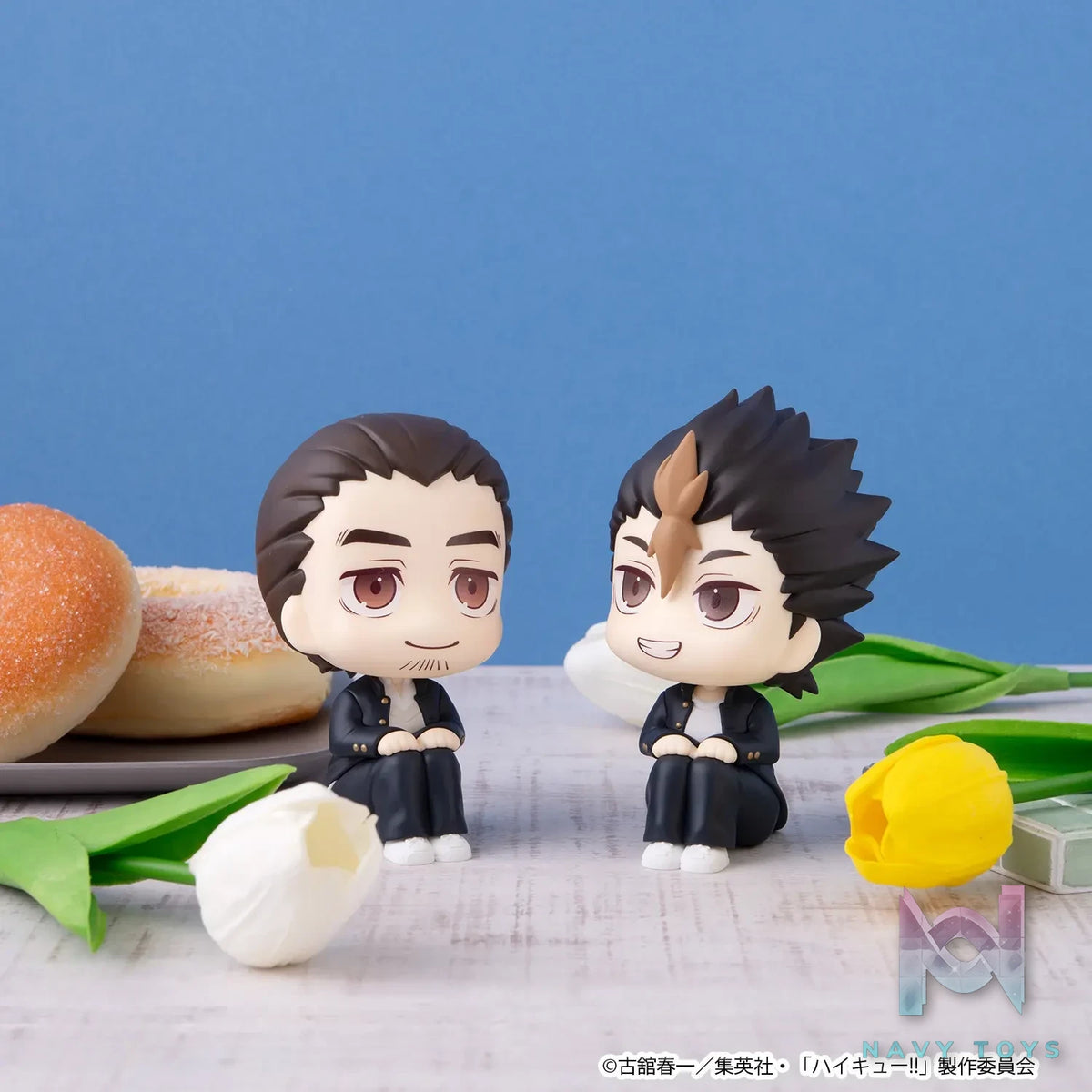 Megahouse – LookUp Haikyuu!! Asahi Azumane X Yu Nishinoya Complete Figure (Licensed)
