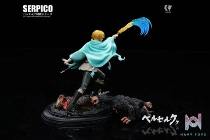 Encyclopedia Series 3 Serpico's Battle with the Beast of the Eclipse Berserk - BIHS Studio resin statue Navy Toys anime figure